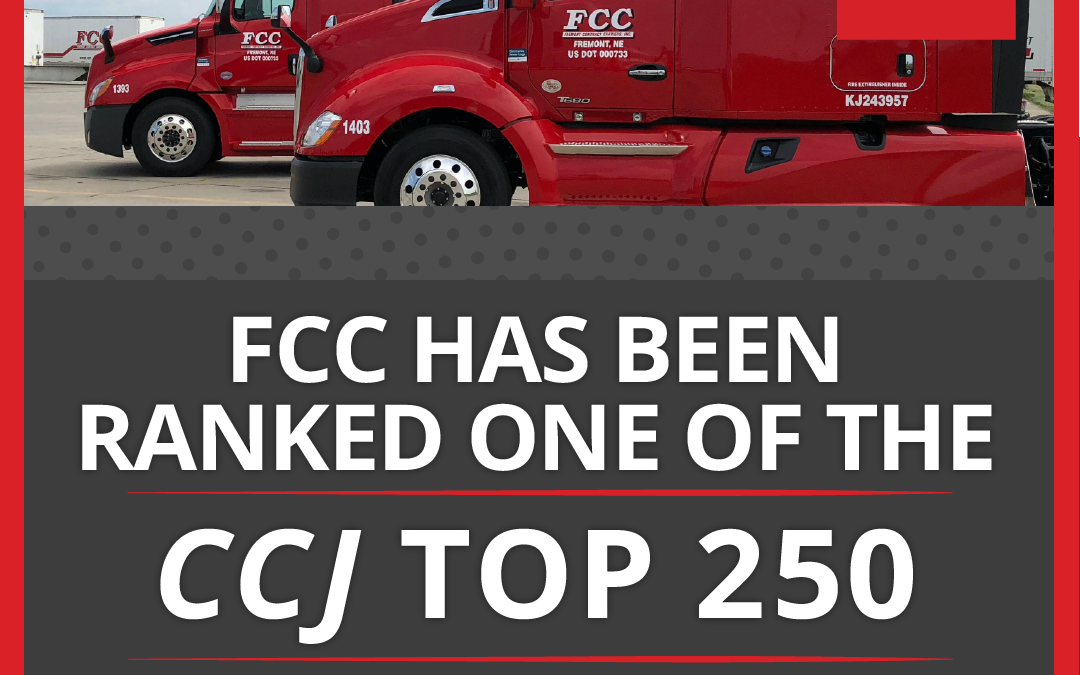 FCC is Named One of the Top 250 Carriers by CCJ