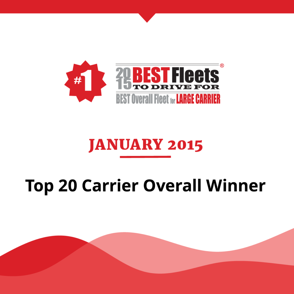 Jan. 2015 Timeline Item - Top 20 Carrier Overall Winner FCC