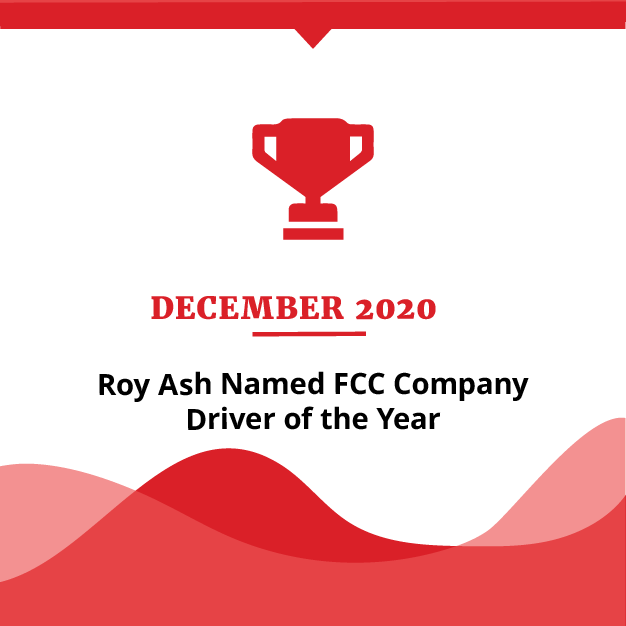 Roy Ash Named FCC Company Driver of the Year