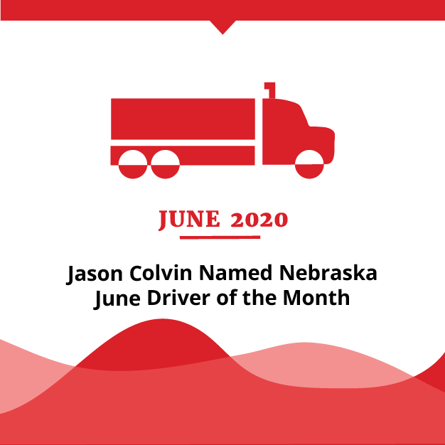 Jason Colvin Named Nebraska June Driver of the Month