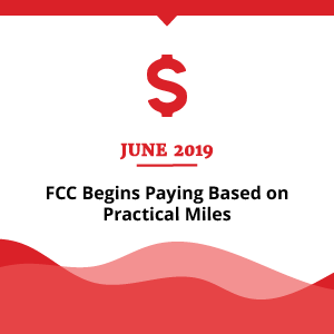 FCC begins paying based on practical miles
