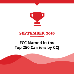 FCC named in the top 250 Carriers by CCJ
