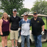 2018 FCC Annual Golf Tournament golfers smiling, posing