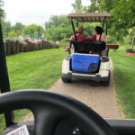 2018 FCC Annual Golf Tournament golf cart trail