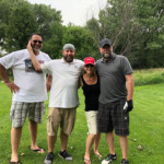 2018 FCC Annual Golf Tournament golfers having a good time