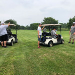 2018 FCC Annual Golf Tournament golfers on fairway