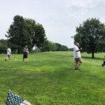 2018 FCC Annual Golf Tournament, golfers in tee box